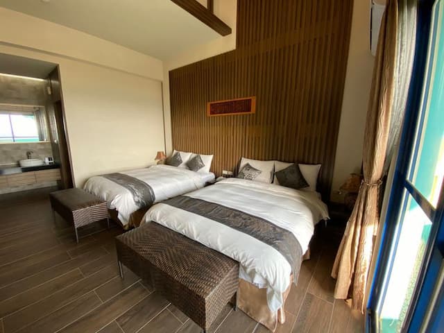 圓頂瓦舍海景民宿 l 電影取景地-R203/R303 禪風海景四人房-7