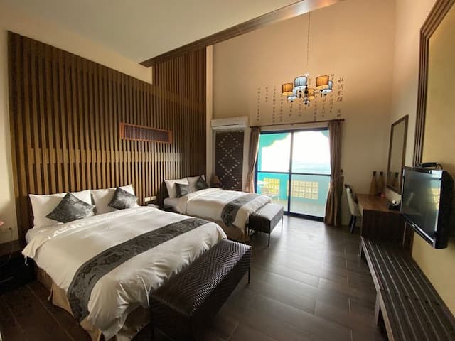 圓頂瓦舍海景民宿 l 電影取景地-R203/R303 禪風海景四人房-1