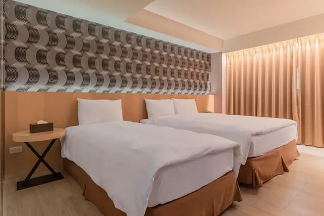 ガイドホテル 台北復北｜MRT中山國中駅の近く-Triple Room-1