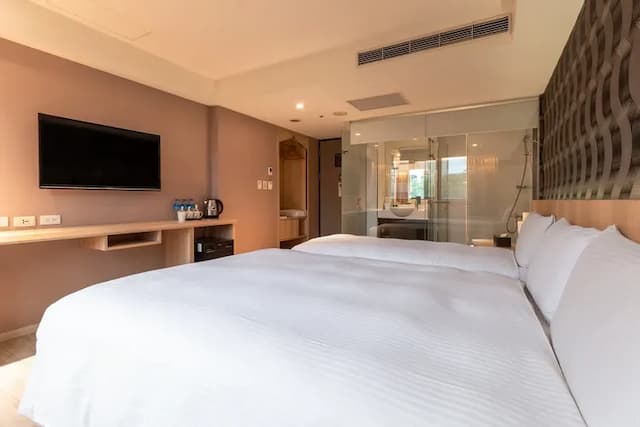 ガイドホテル 台北復北｜MRT中山國中駅の近く-Triple Room-6