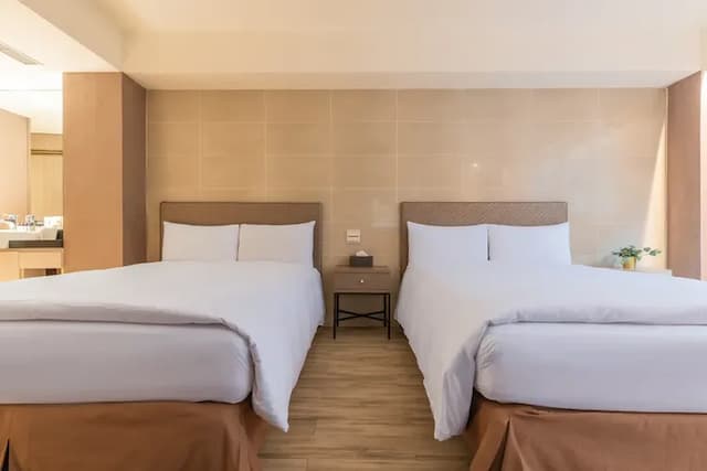 ガイドホテル 台北復北｜MRT中山國中駅の近く-Superior Quadruple Room-4