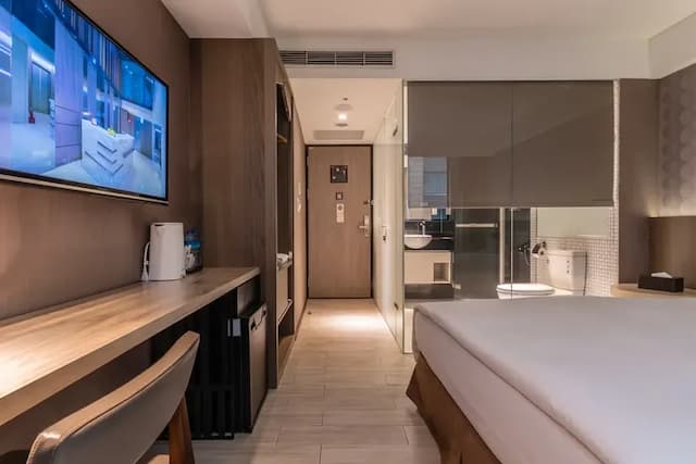 ガイドホテル 台北復北｜MRT中山國中駅の近く-Superior Double Room-5