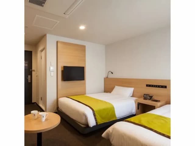 Y's饭店 旭川站前-2｜旭川站步行1分-雙床房-1