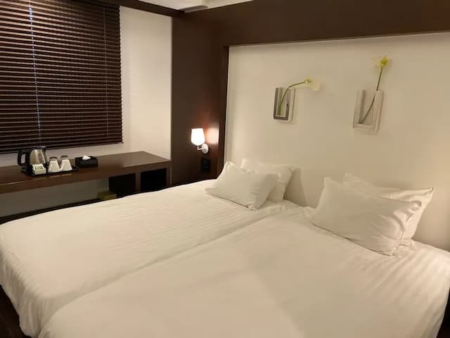 富良野NATULUX飯店-3｜富良野站步行1分-休闲双床房 (禁烟)-2