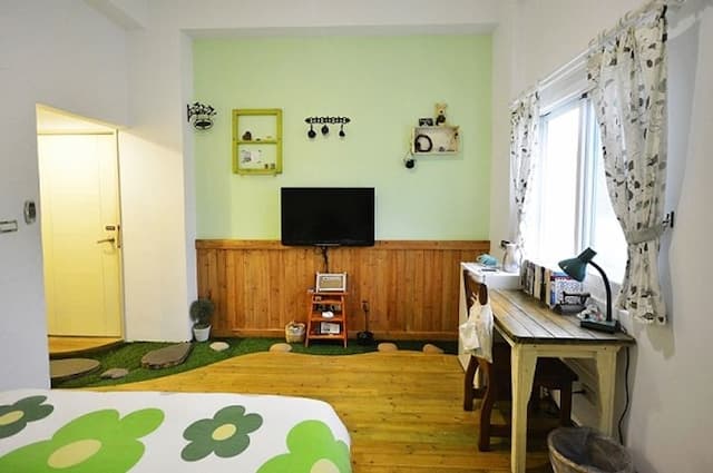 南風小路民宿 l 山水沙灘-小花園雙人套房-5