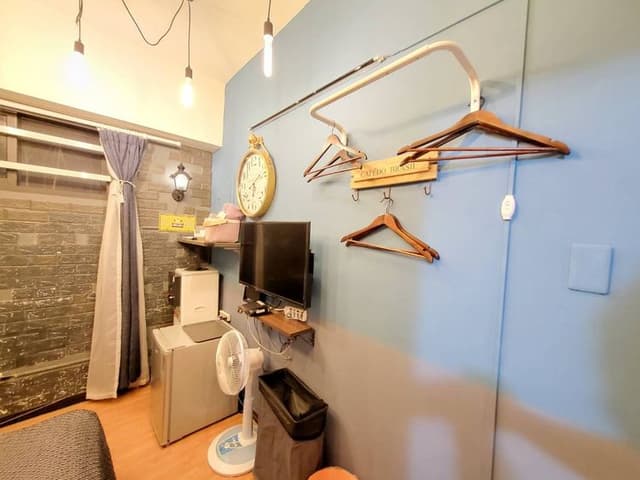 ❤一中安心租屋社❤有統編收據-小星空1號雙人房【不需走樓梯】●位於該棟大門旁第1間●窗戶面向住宿區露天走廊-7