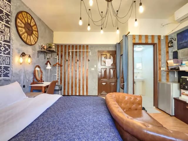 ❤一中安心租屋社❤有統編收據-大間126號雙人房【需走2層樓梯】●窗戶面向馬路.消防局-10