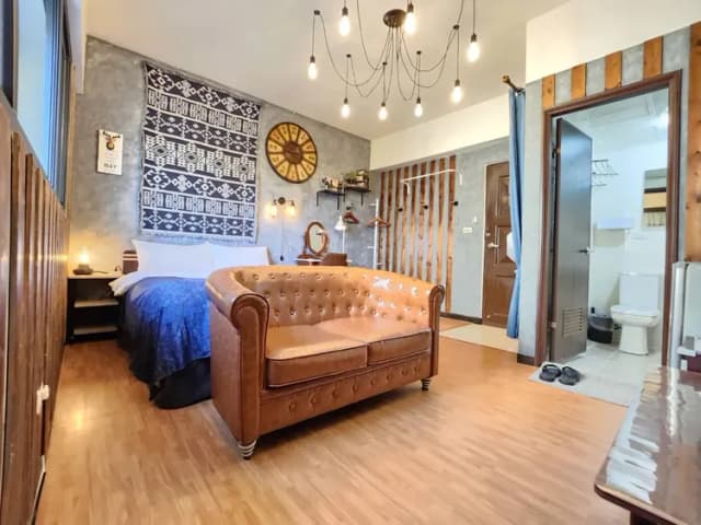 ❤一中安心租屋社❤有統編收據-大間126號雙人房【需走2層樓梯】●窗戶面向馬路.消防局-7