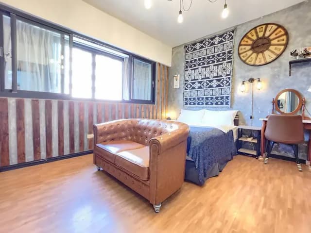 ❤一中安心租屋社❤有統編收據-大間126號雙人房【需走2層樓梯】●窗戶面向馬路.消防局-6