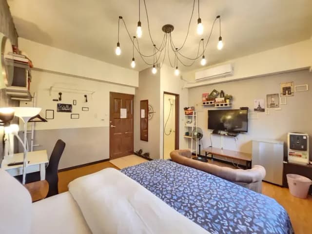 ❤一中安心租屋社❤有統編收據-大間123號雙人房【需走1層樓梯】●窗戶面向馬路.消防局-7