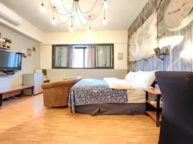 ❤一中安心租屋社❤有統編收據-大間123號雙人房【需走1層樓梯】●窗戶面向馬路.消防局-4