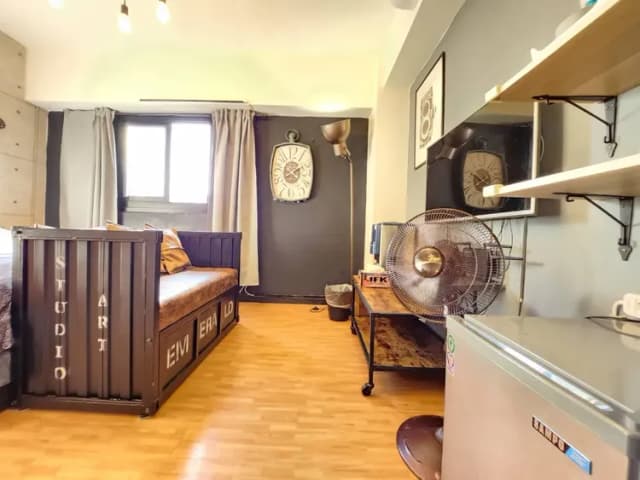 ❤一中安心租屋社❤有統編收據-大間星空5號雙人房【需走2層樓梯】●窗戶面向住宿區露天走廊-3