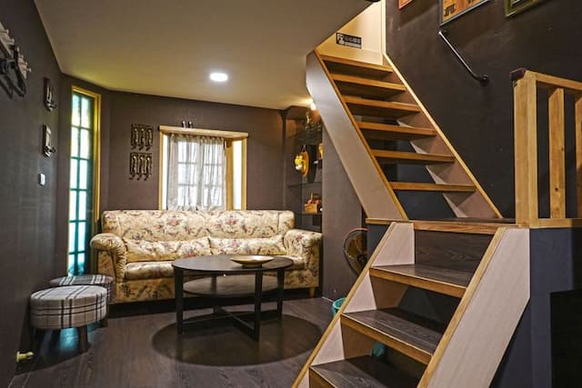 Tainan Daguli's Home-NO:1-1F Little Castle Attic Double Room-3