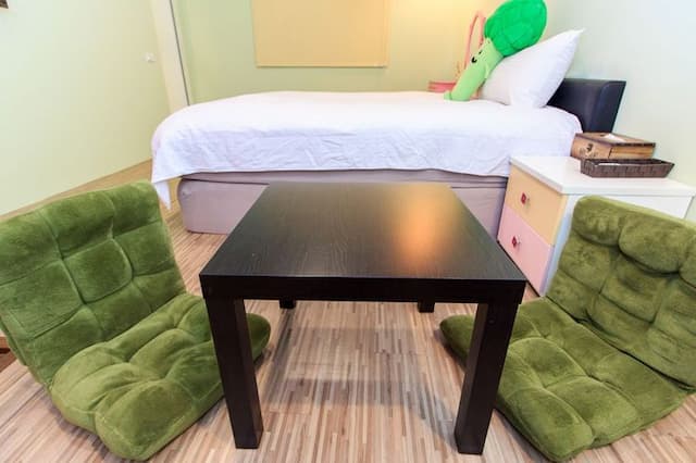 驛墅家海景民宿 | 12人宜蘭包棟 l 親子房型｜蘭陽溪口-12人包棟 雙人房X2  四人房X2-5