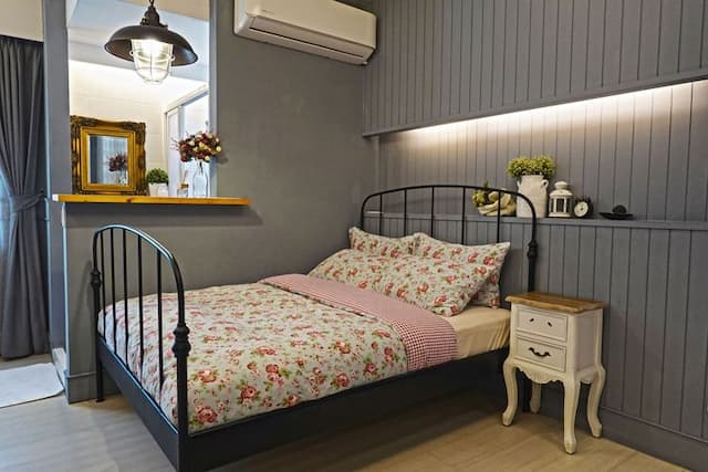 Tainan Daguli's Home-NO:2-3F Moonlight Grey Double Room-2