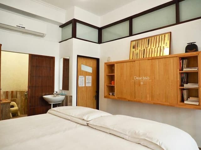 Thinking of the B&B｜The old house with the patio mixed with the western and the western, close to Shennong Street-A layer of freedom-2