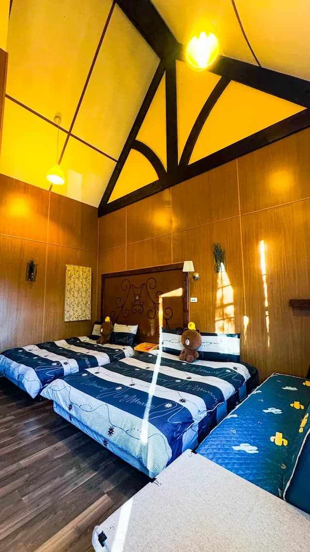 清境31民宿-Landscape Quadruple chalet-8