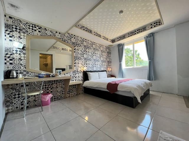 大尖山飯店 l  高CP值、絕佳地點-標準雙人房-13