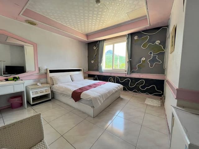 大尖山飯店 l  高CP值、絕佳地點-標準雙人房-11