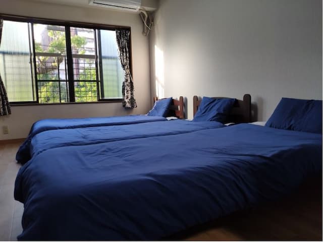 난바역 2분, 유니버셜 20분!-2 MIN FROM NAMBA, 16 MIN FROM USJ, 2-FLOOR HOUSE FOR MAX 15-2