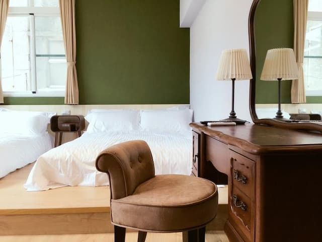 Zhaonan Bed and Breakfast-Classic Green | Quad Room-2