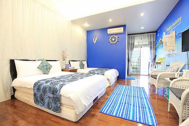 藍色海洋四人套房