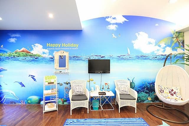 藍色海洋四人套房