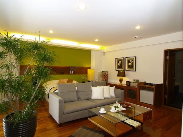 靜園休閒民宿｜絕佳地點、愜意景色-松島大觀三人房-3