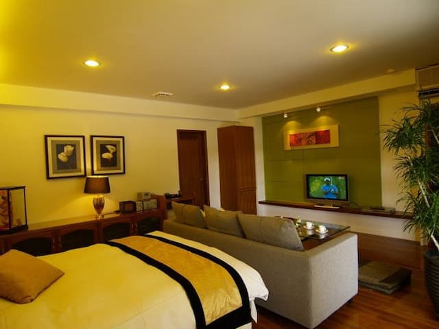 靜園休閒民宿｜絕佳地點、愜意景色-松島大觀三人房-4