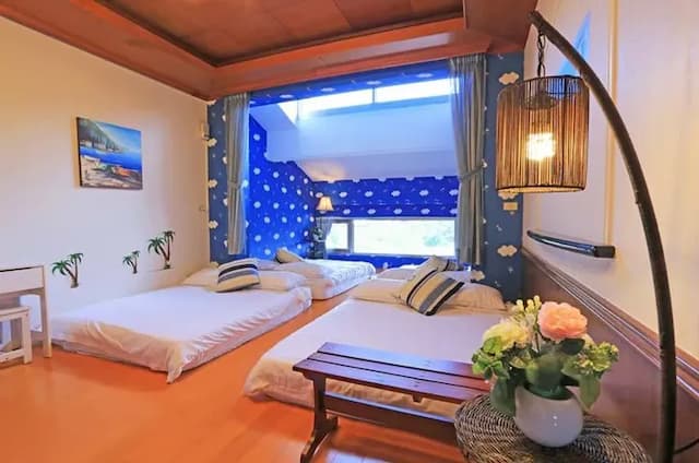 송 맨스 엣지 홀리데이 홈 Yilan Pine Villa Homestay-Landscape family eight-room-3