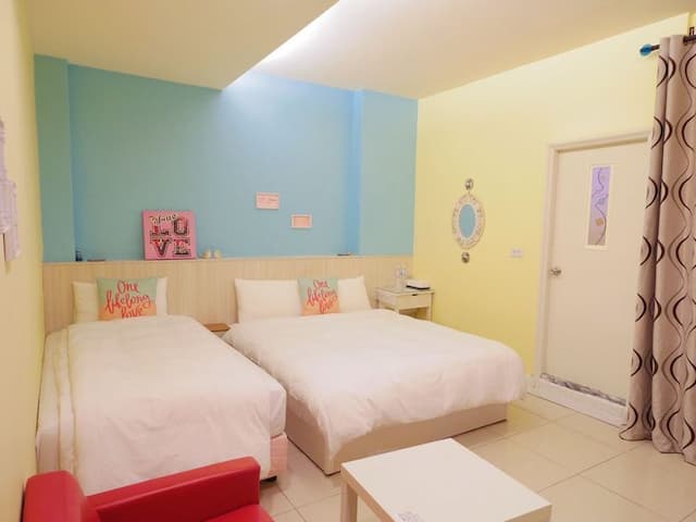Taitung LOVE Hostel-Two persons/two beds-1