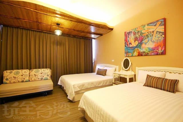 田中歐寒集 宜蘭縣民宿1170號-綻放/緩慢  四人房-4