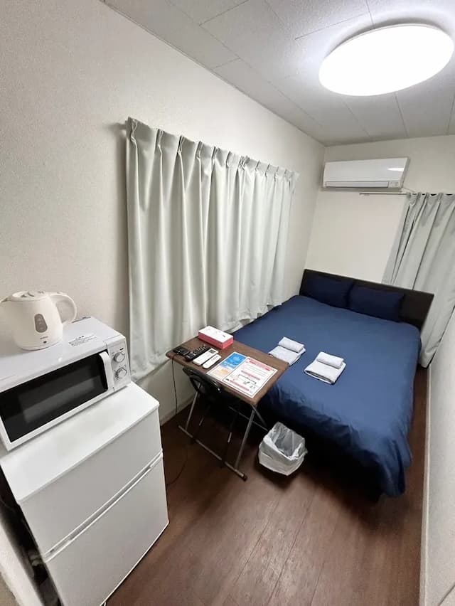 快樂大阪民宿｜地鐵站步行3分/直達車心齋橋難波9分鐘-標準雙人房-3