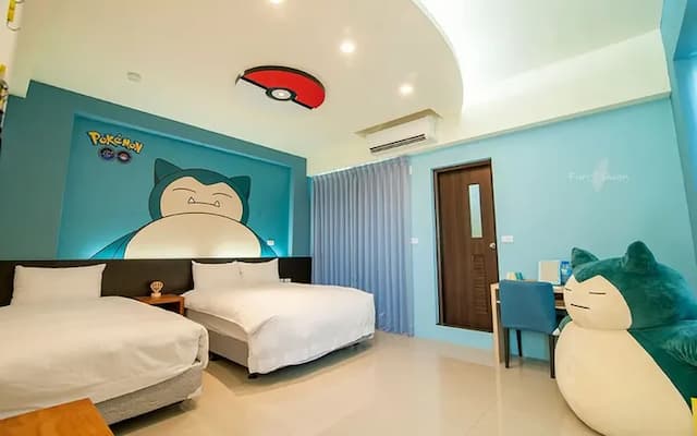 Taitung Blue B&B-Triple room with city view-1