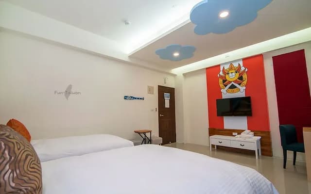 Taitung Blue B&B-Triple room with city view-6