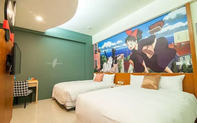 Taitung Blue B&B-Deluxe Quadruple Room-4