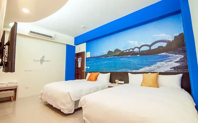 Taitung Blue B&B-Deluxe Quadruple Room-6