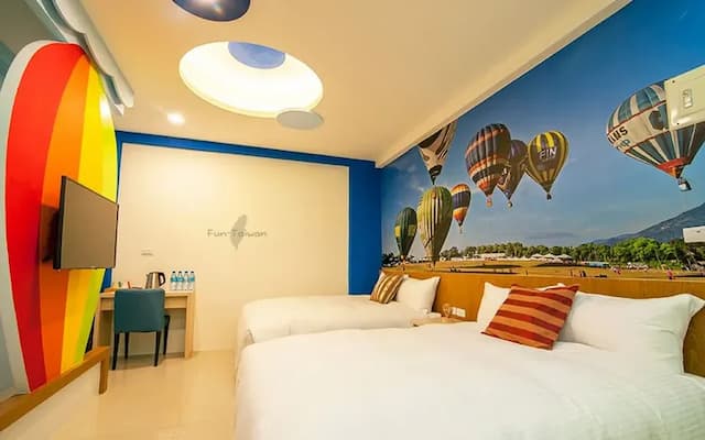 Taitung Blue B&B-Deluxe Quadruple Room-5