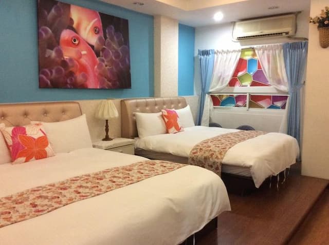 享亨民宿 | 鄰近羅東夜市-四人套房-2