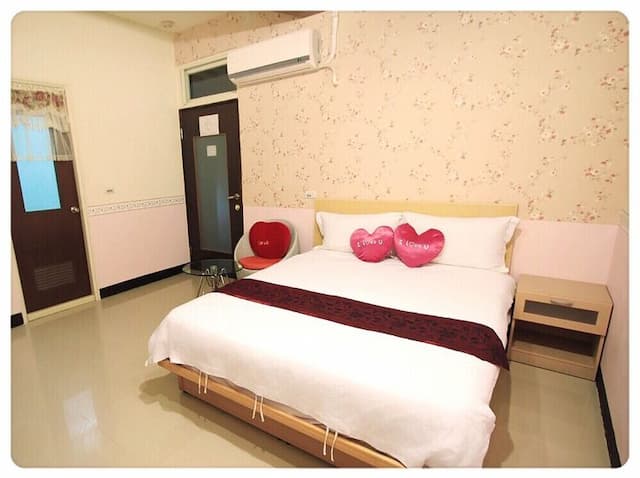 Hualien Yashe house-Sweet Double Room (no window)-1