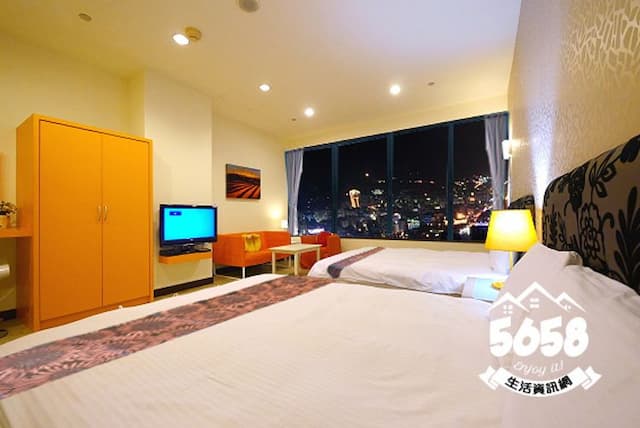 85假期會館 l 絕美海景、緊鄰捷運站-Landscape quadruple Room-7