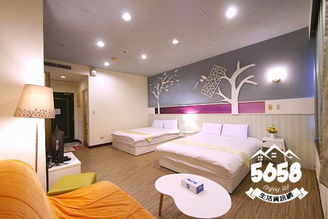 85假期會館 l 絕美海景、緊鄰捷運站-Landscape quadruple Room-6