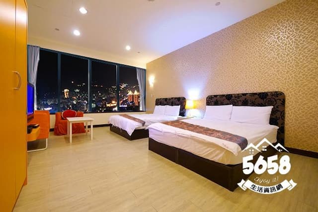 85假期會館 l 絕美海景、緊鄰捷運站-Landscape quadruple Room-4