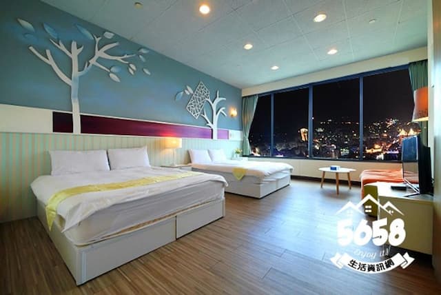85假期會館 l 絕美海景、緊鄰捷運站-Landscape quadruple Room-5