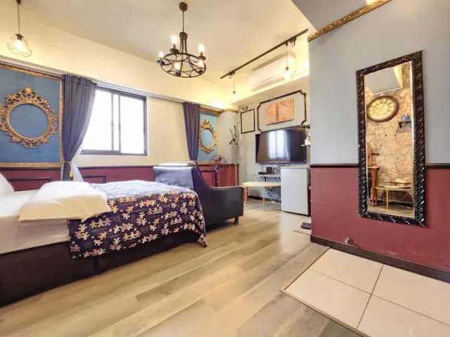 ❤一中安心租屋社❤有統編收據-大間4A雙人房【需走1層樓梯】●窗戶面向住宿區露天走廊-6