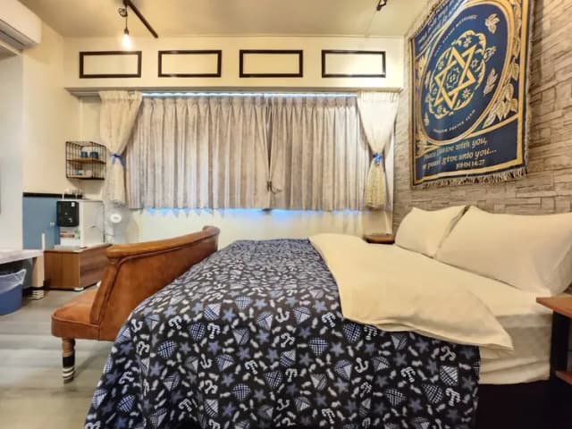 ❤一中安心租屋社❤有統編收據-大間4B雙人房【需走1層樓梯】●窗戶面向住宿區露天走廊-8