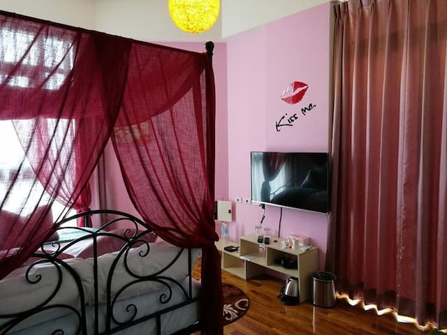 Penghu 198 Red Hat Bed and Breakfast-Romantic double A21-3