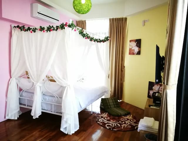 Penghu 198 Red Hat Bed and Breakfast-Romantic double A31-4