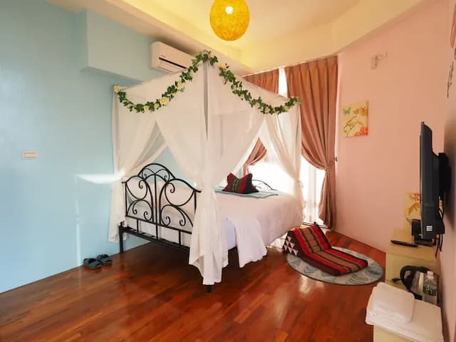Penghu 198 Red Hat Bed and Breakfast-Romantic double A31-2