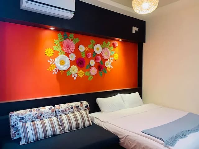 Penghu 198 Red Hat Bed and Breakfast-Comfort double B42-6